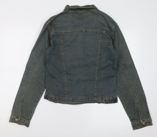 Womens UK Size 8 Preworn Blue Jacket