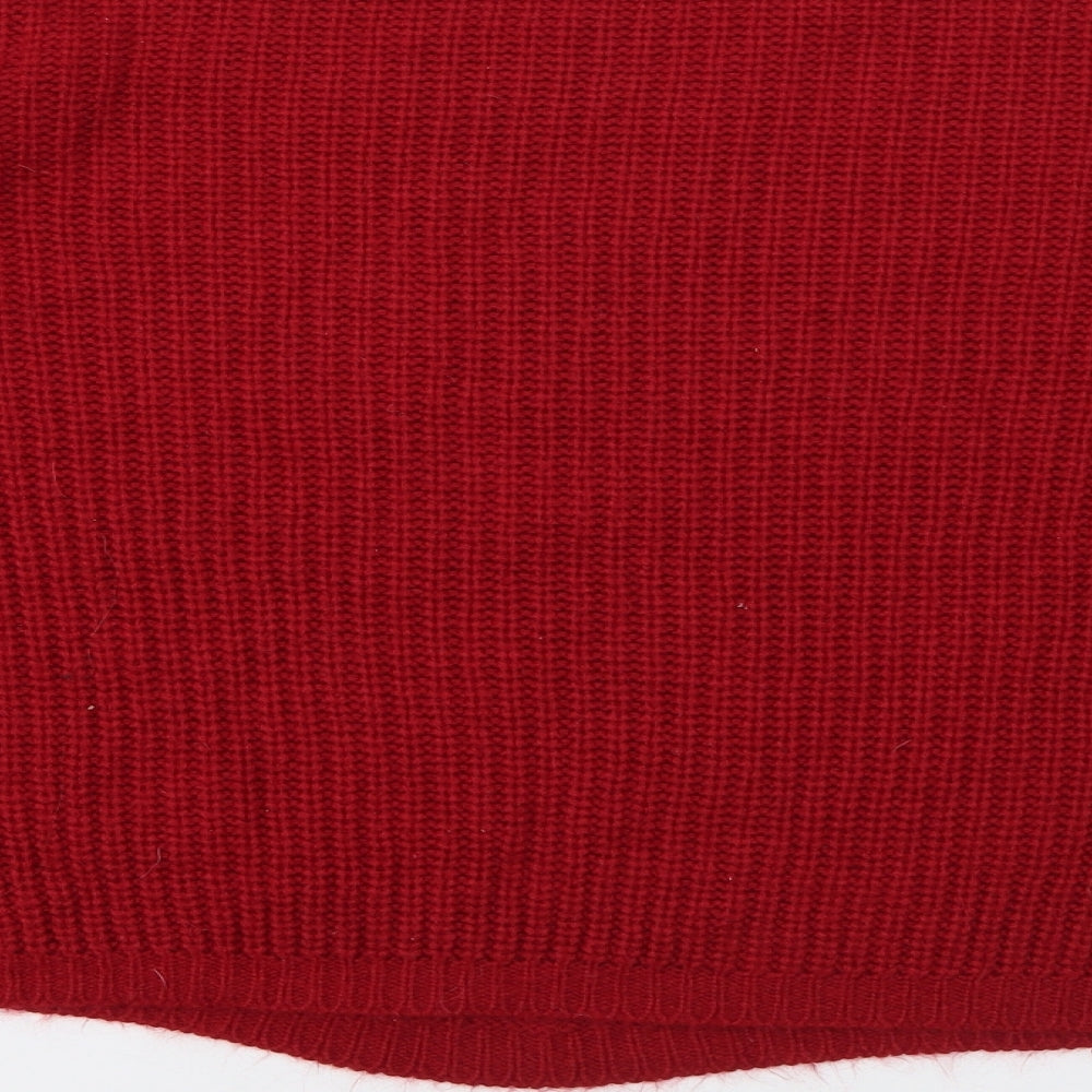 Womens UK Size 10 Select Red Pullover Jumper