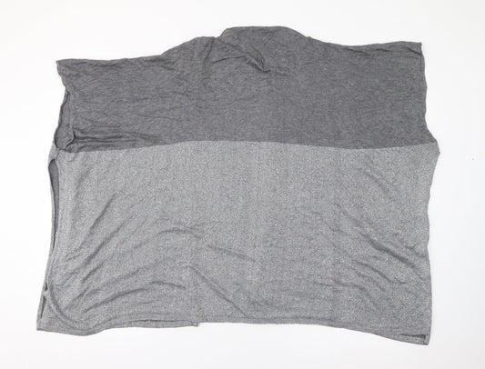 Womens UK Size L NEXT Grey Cardigan Jumper