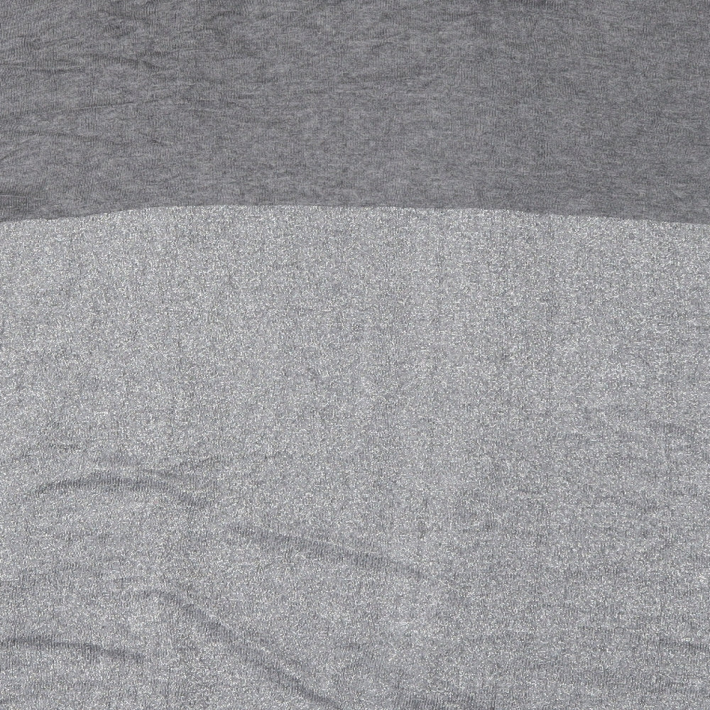 Womens UK Size L NEXT Grey Cardigan Jumper