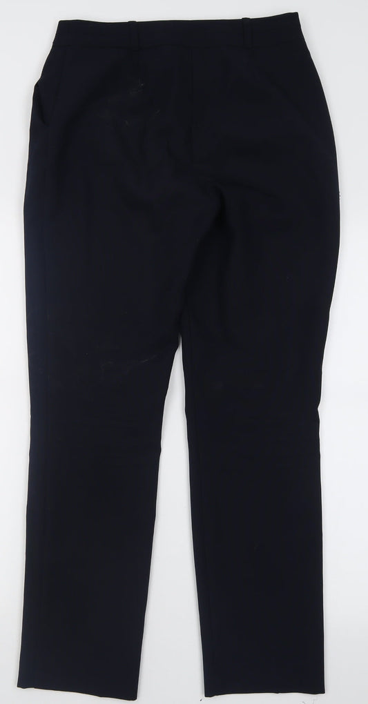 Womens UK Size 8 Dunnes Stores Regular Fit Blue Trousers