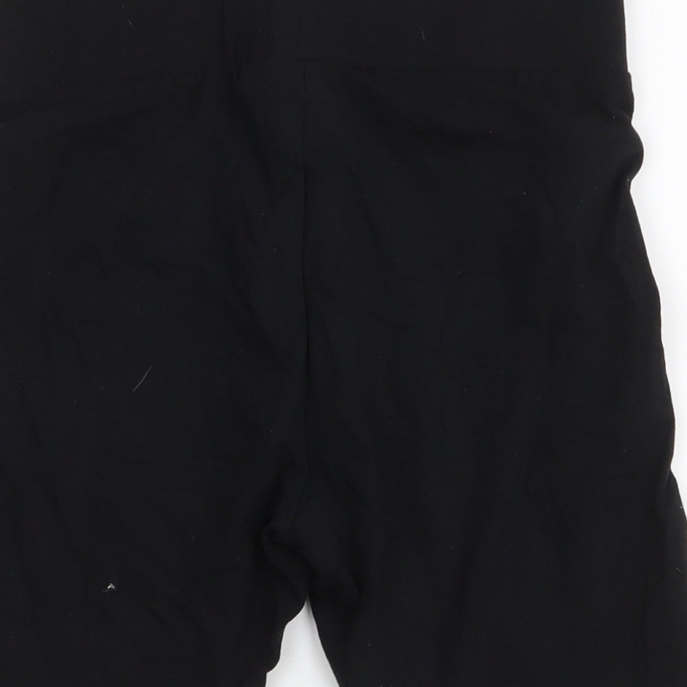 Disney Womens Black  Cotton Biker Shorts Size XS L6 in Regular Pull On - Bambi