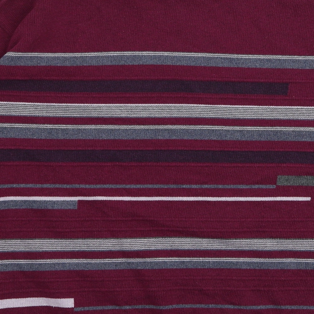 Womens UK Size L Dunnes Stores Red Pullover Jumper