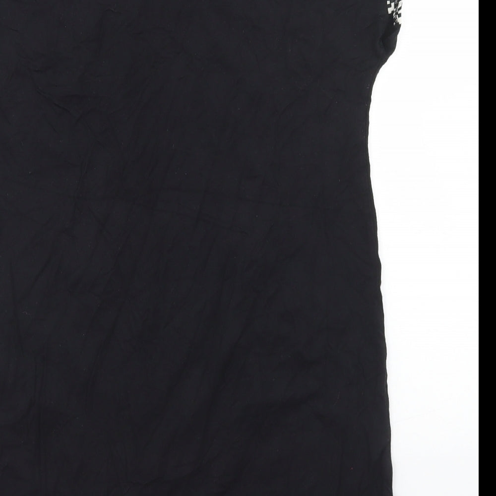 Womens UK Size 12 Intuition Black Basic T-Shirt