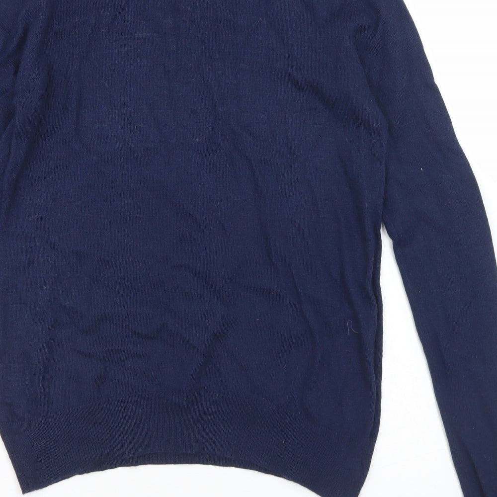 Womens UK Size S Dickins & Jones Blue Pullover Jumper