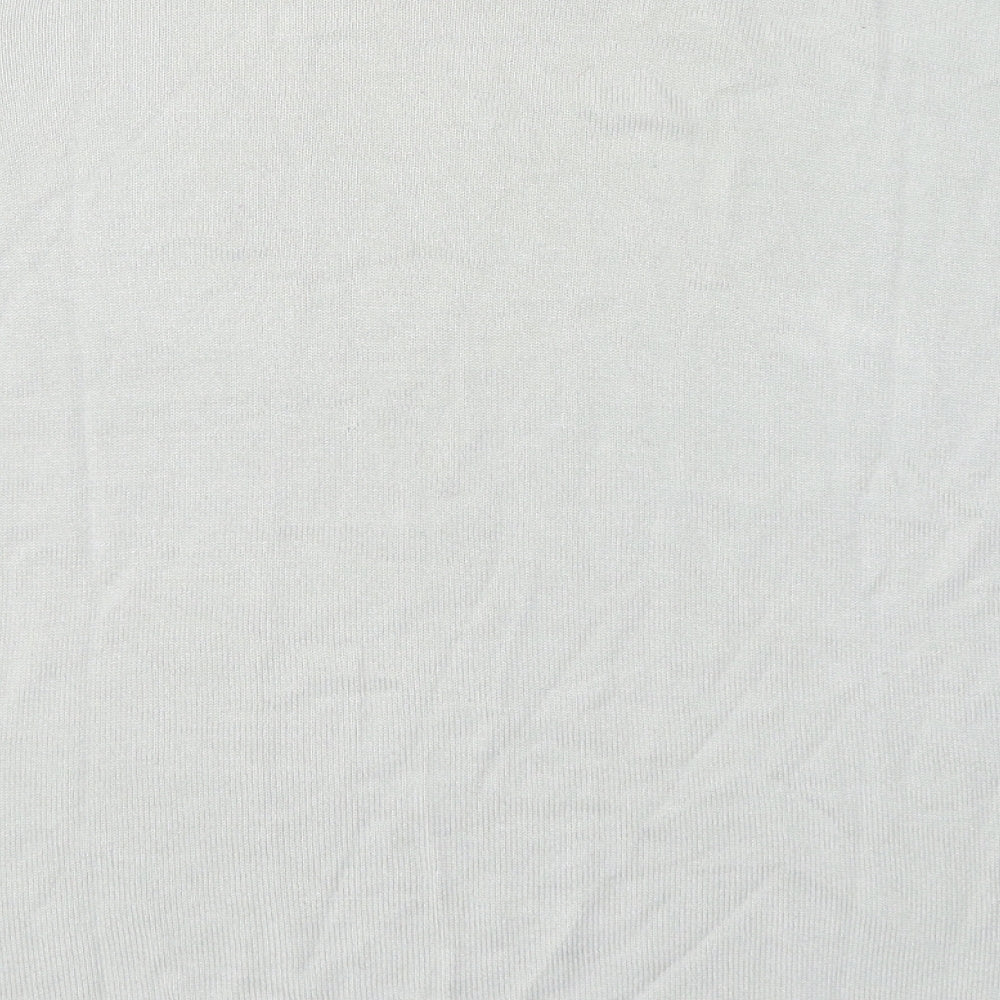 Womens UK Size 12 Marks and Spencer Grey Jersey T-Shirt