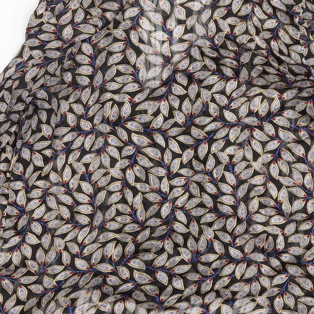 Womens UK Size M capsule Multicoloured Basic Blouse