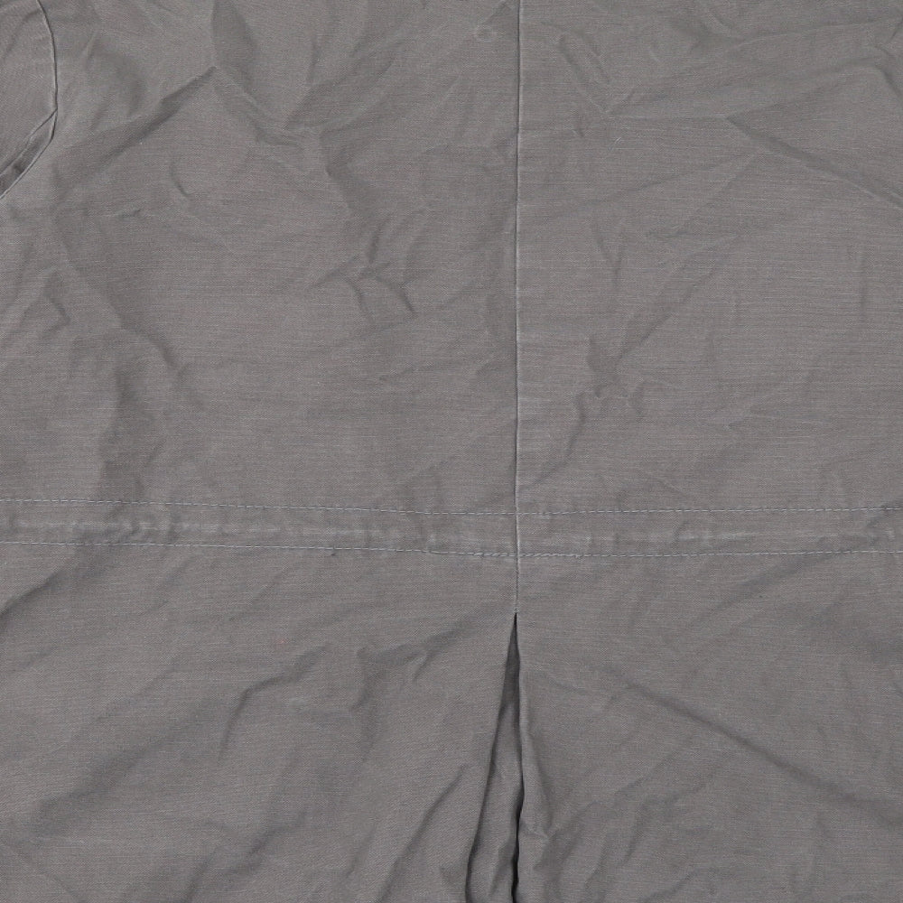 George Womens Grey Jacket Size 12 Snap