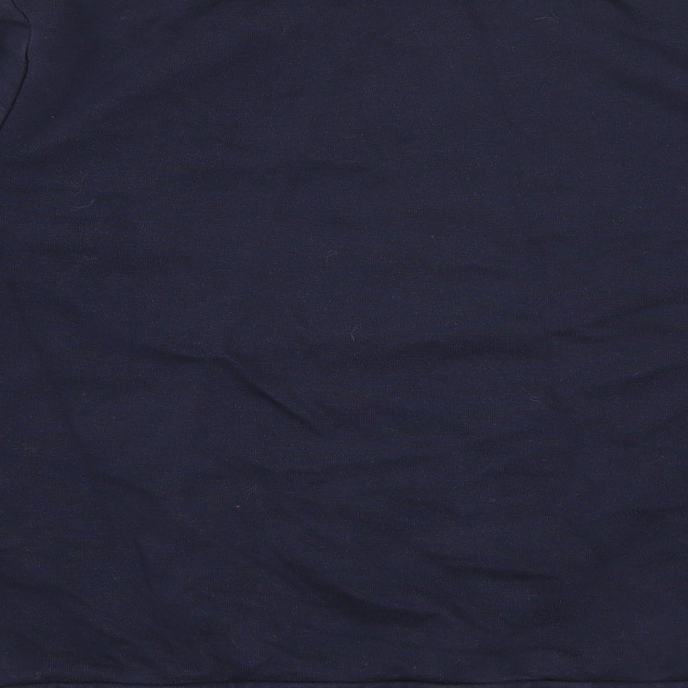 George Boys Blue Cotton Pullover Sweatshirt Size 11-12 Years