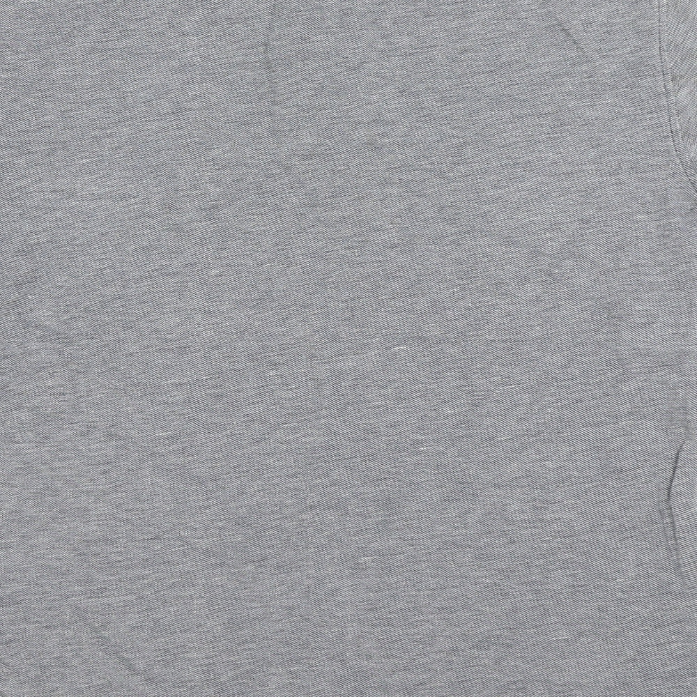 Primark Mens Grey 100% Cotton Polo Size XS Collared Button
