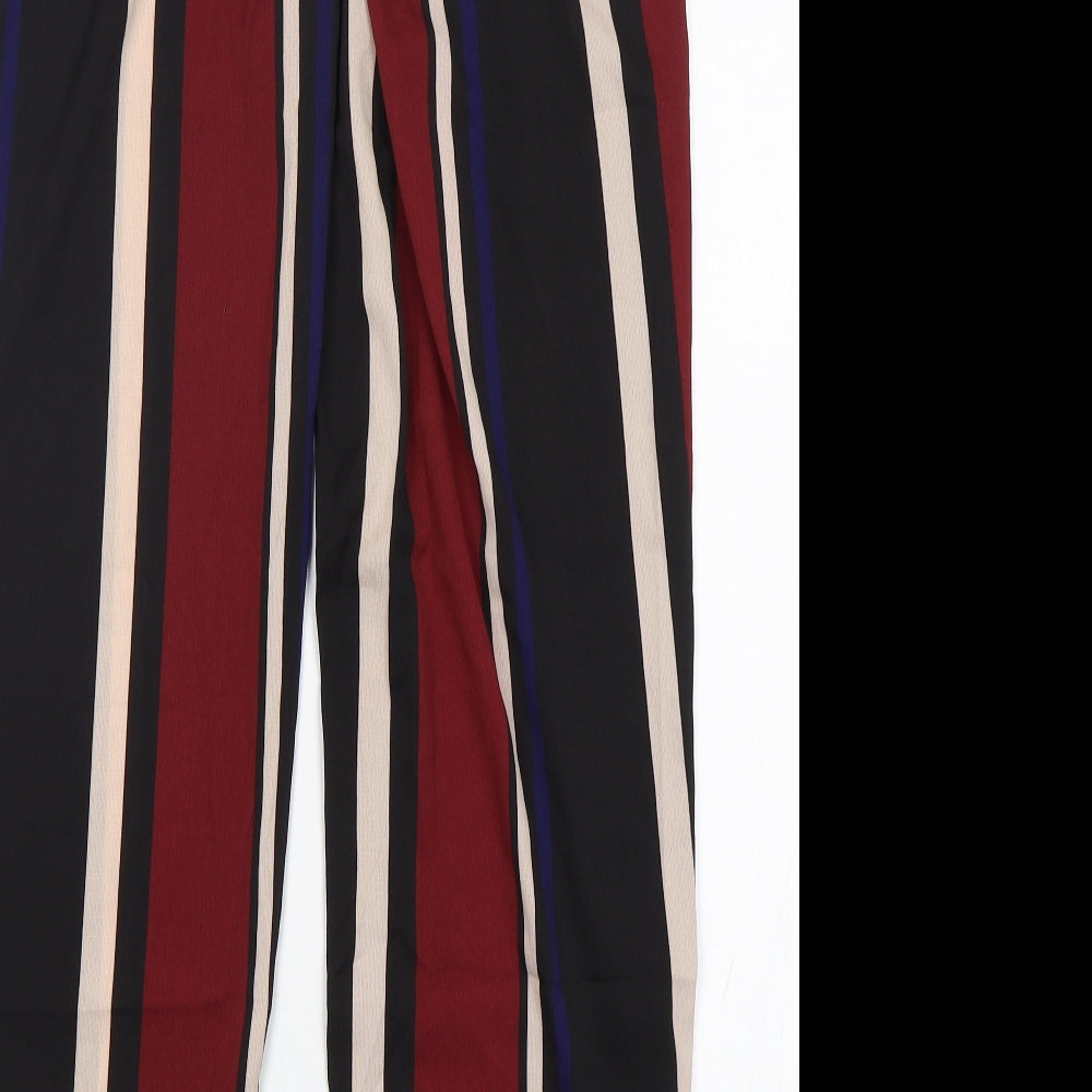 Womens UK Size L Shein Regular Fit Multicoloured Trousers