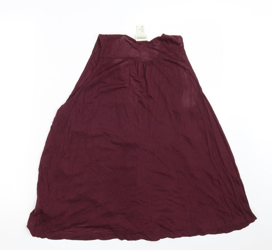 Womens UK Size M H&M Purple Basic Blouse