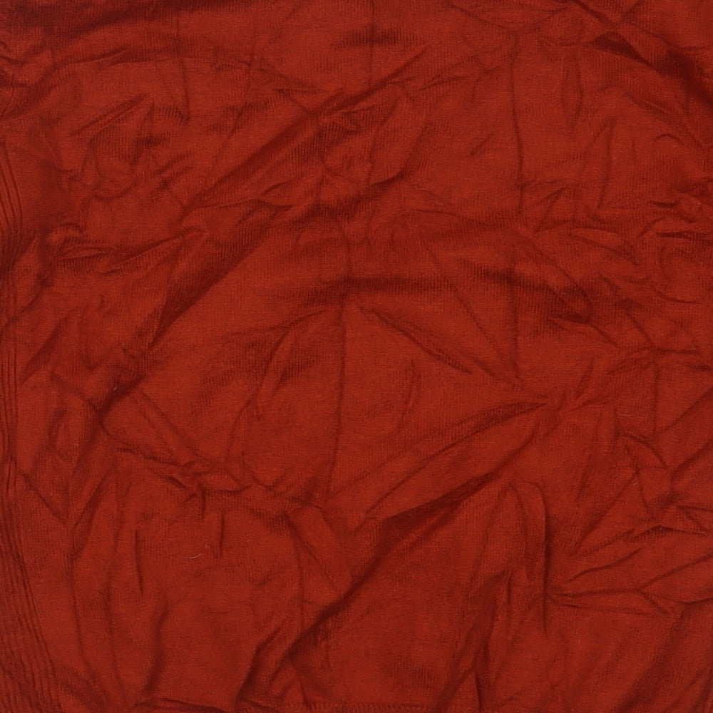 Womens UK Size 14 Red Herring Brown Pullover Jumper