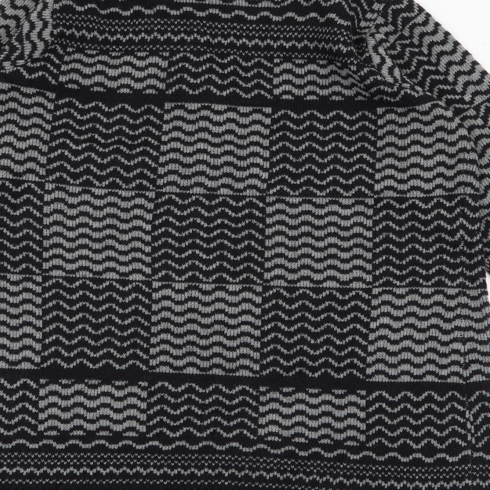 Womens UK Size M BM Collection Black Cardigan Jumper