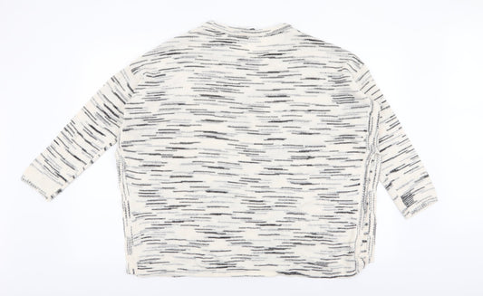 Womens UK Size M H&M Ivory Pullover Jumper