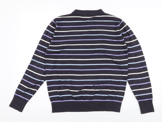 Womens UK Size 10 Berkertex Blue Pullover Jumper