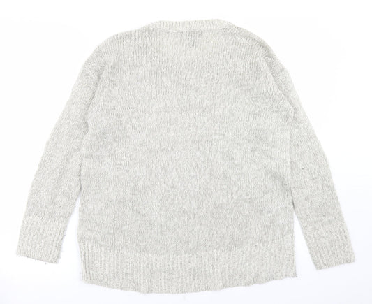 Womens UK Size S New Look Beige Pullover Jumper