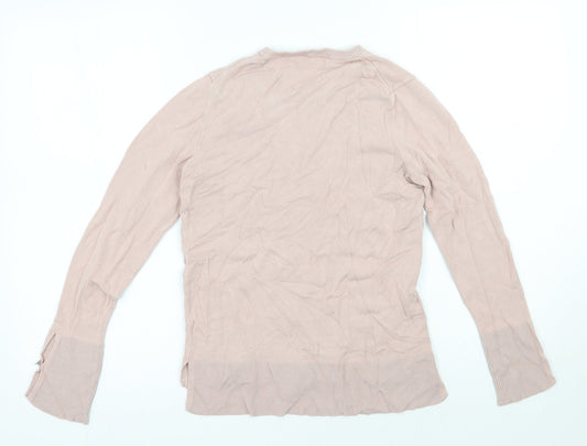 Womens UK Size 8 Mango Pink Pullover Jumper
