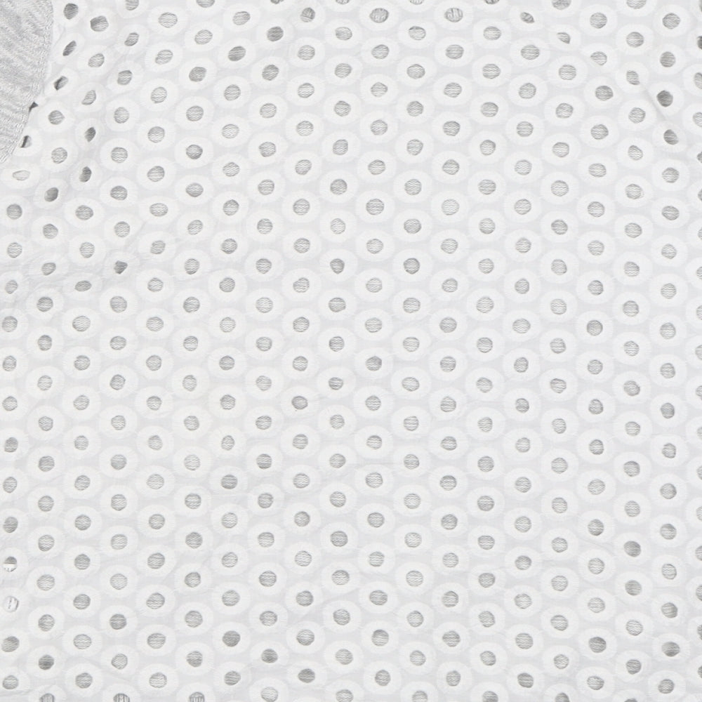 Gap Womens Grey Crew Neck Cotton Pullover Jumper Size L