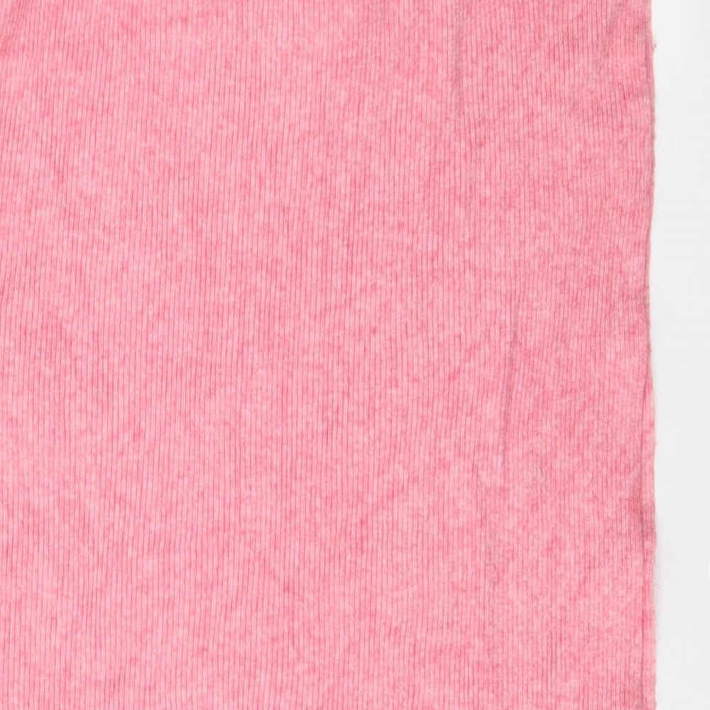 Womens UK Size M VILA Pink Pullover Jumper