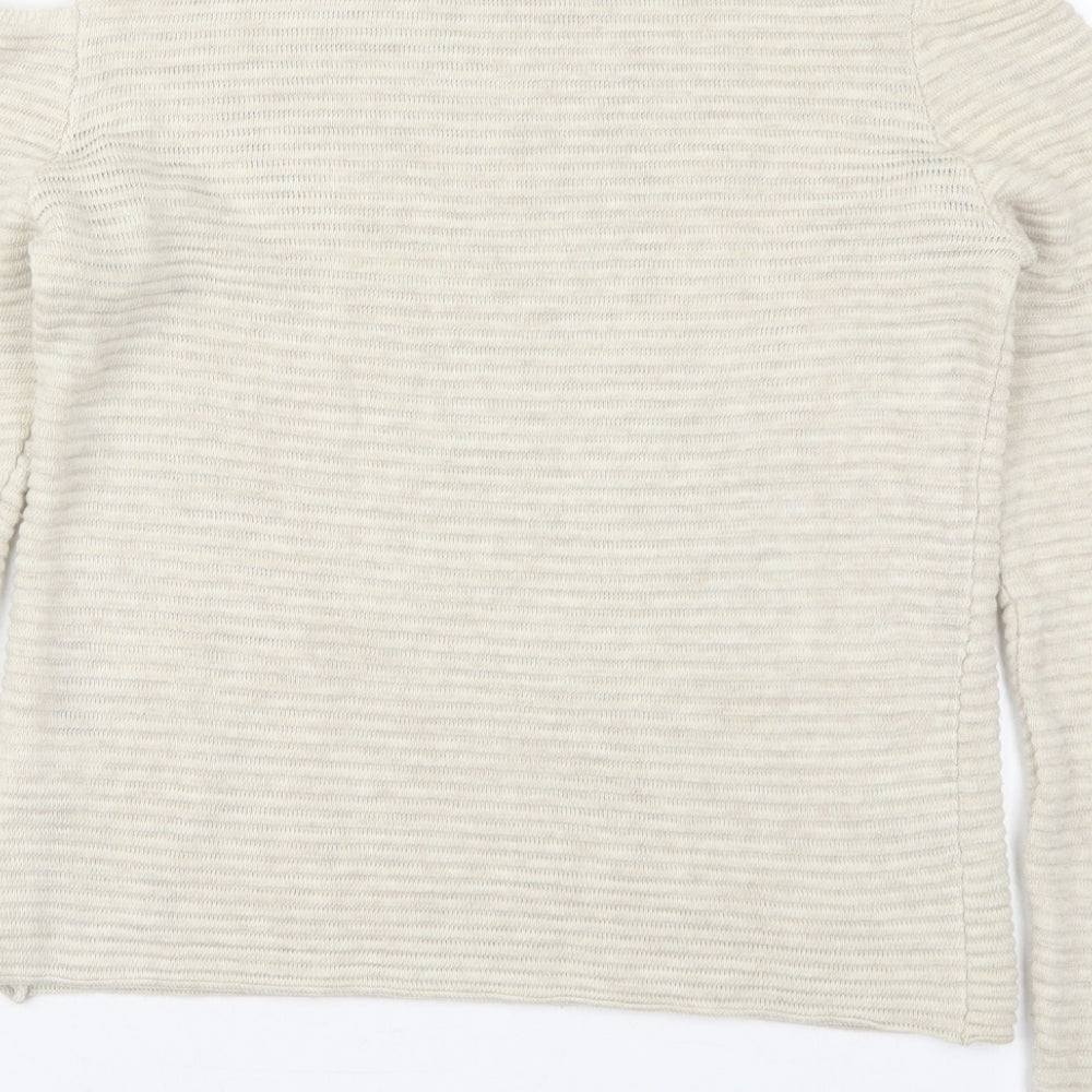 Womens UK Size 8 Atmosphere Beige Pullover Jumper