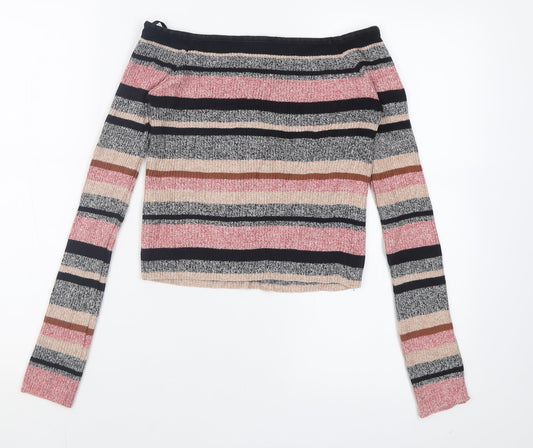 Womens UK Size 8 Atmosphere Multicoloured Pullover Jumper
