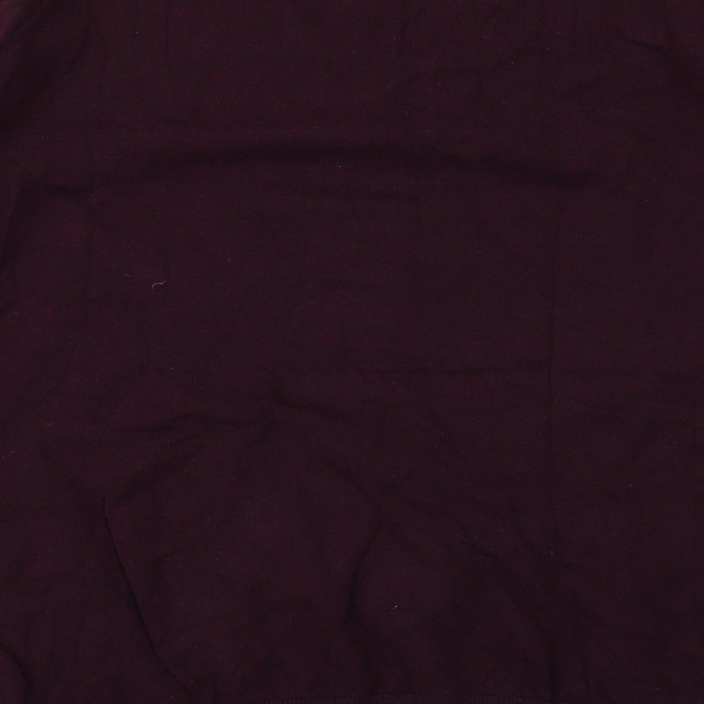 Matalan Mens Purple Round Neck Cotton Pullover Jumper Size XL