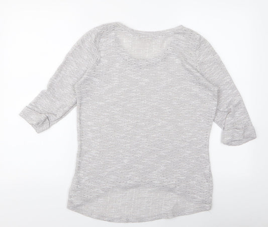 Womens UK Size 14 New Look Grey Pullover Jumper