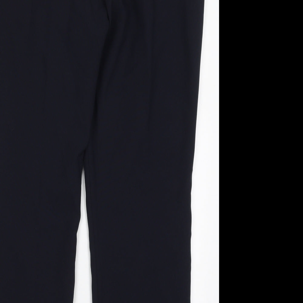 Womens UK Size 16 Dunnes Regular Fit Blue Trousers