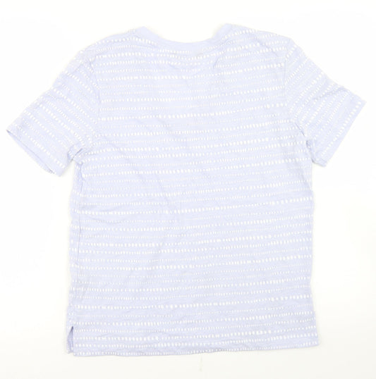 Womens UK Size 6 Marks and Spencer Purple Basic T-Shirt