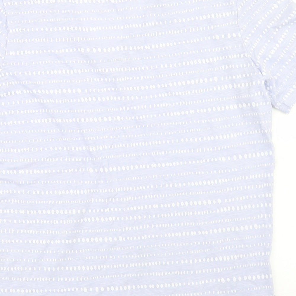 Womens UK Size 6 Marks and Spencer Purple Basic T-Shirt