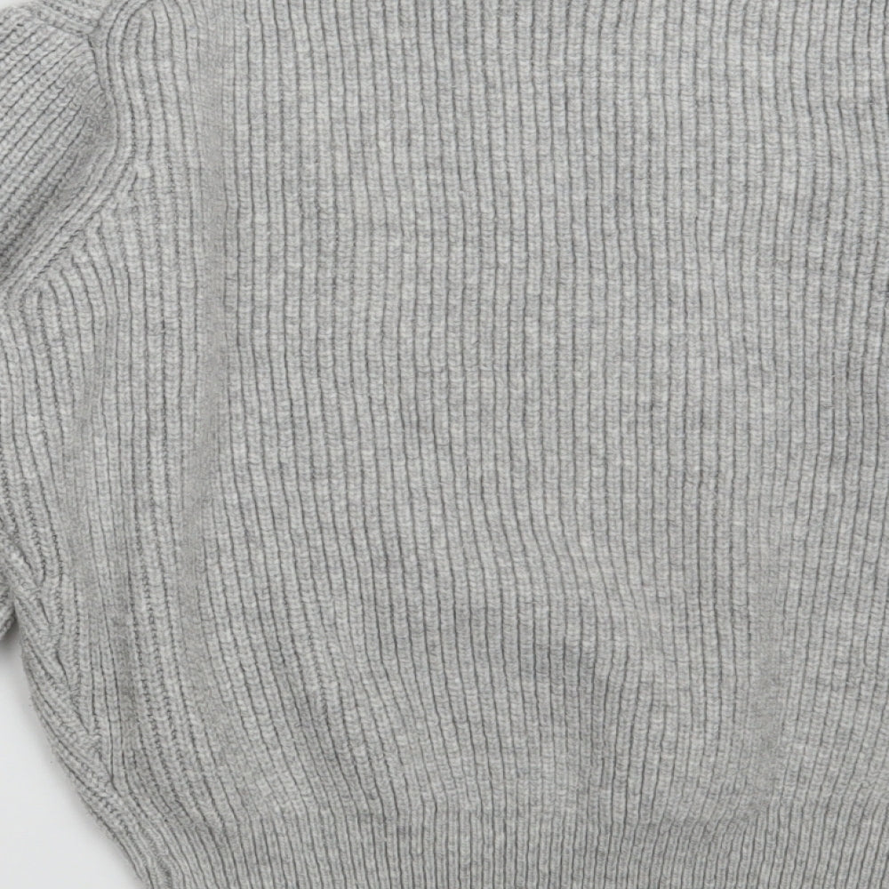 Womens UK Size XS H&M Grey Pullover Jumper