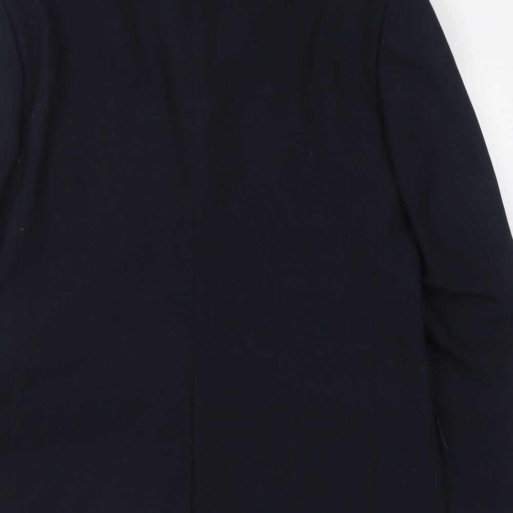 Mens UK Size 38 REMUS Regular Black Suit Jacket