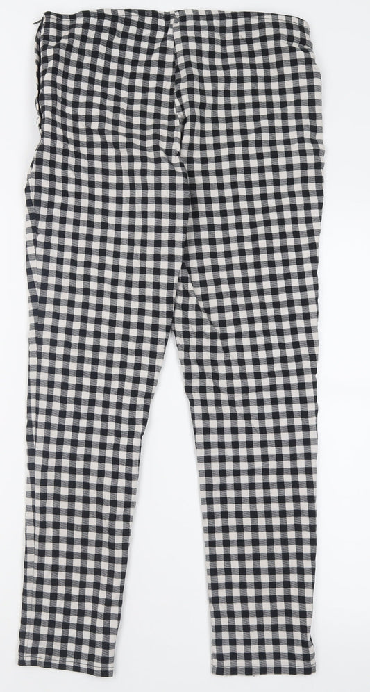 Womens UK Size 14 Atmosphere Regular Fit Black Trousers