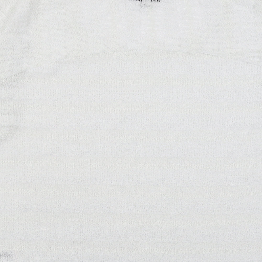 Womens UK Size 12 NEXT White Pullover Jumper