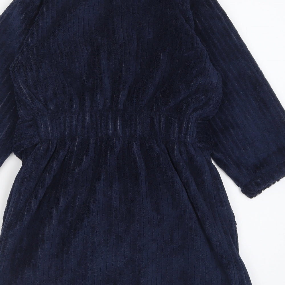 F&F Boys Blue Polyester Gown Size 2-3 Years Tie