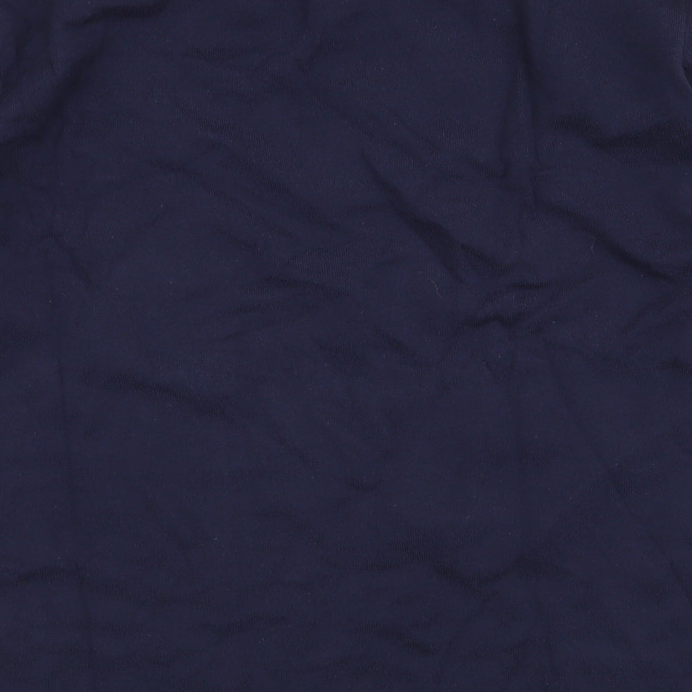 Paul Galvin Mens Blue Round Neck Acrylic Pullover Jumper Size M