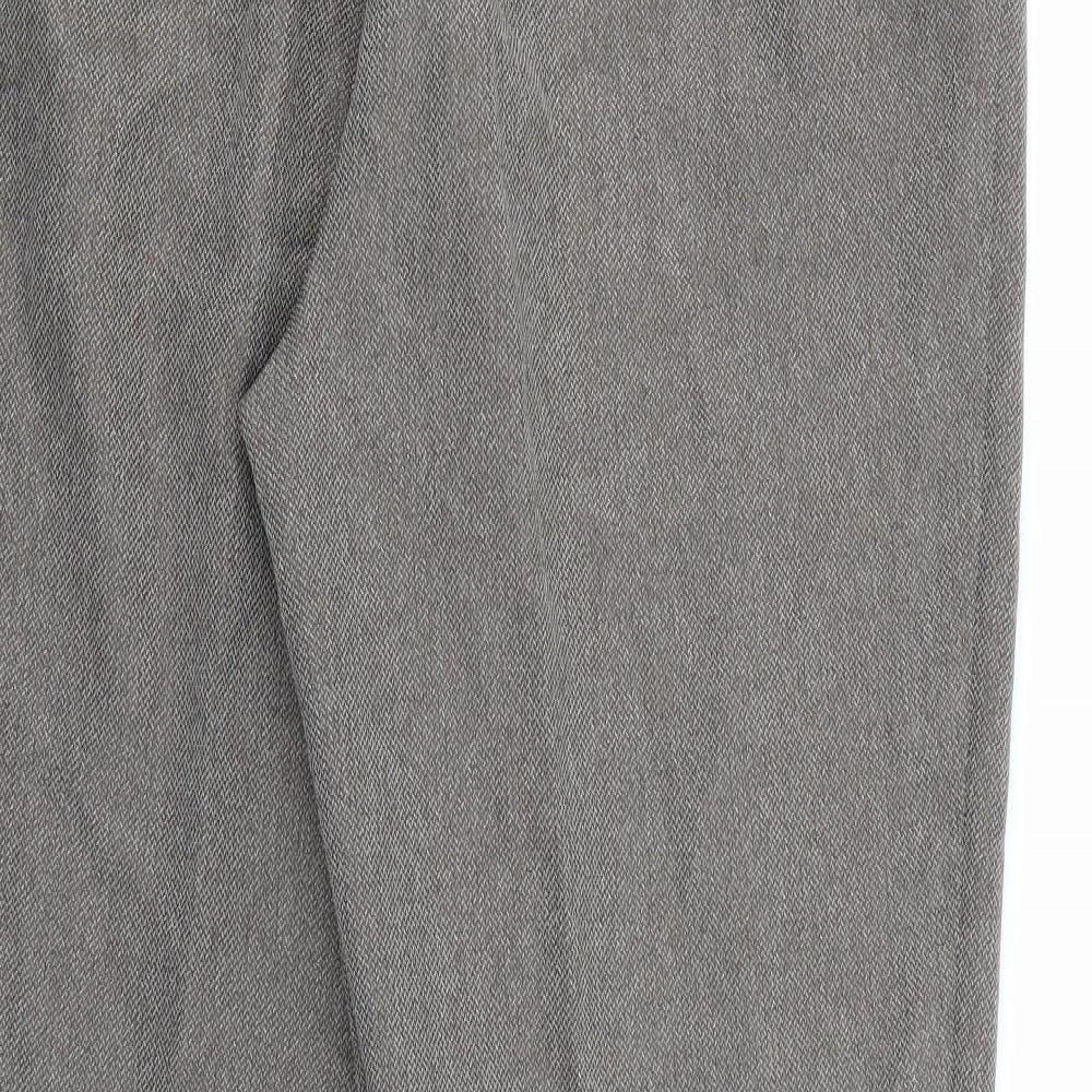 Hponor Milburn Womens Brown Polyester Carrot Trousers Size 12 L24 in Regular