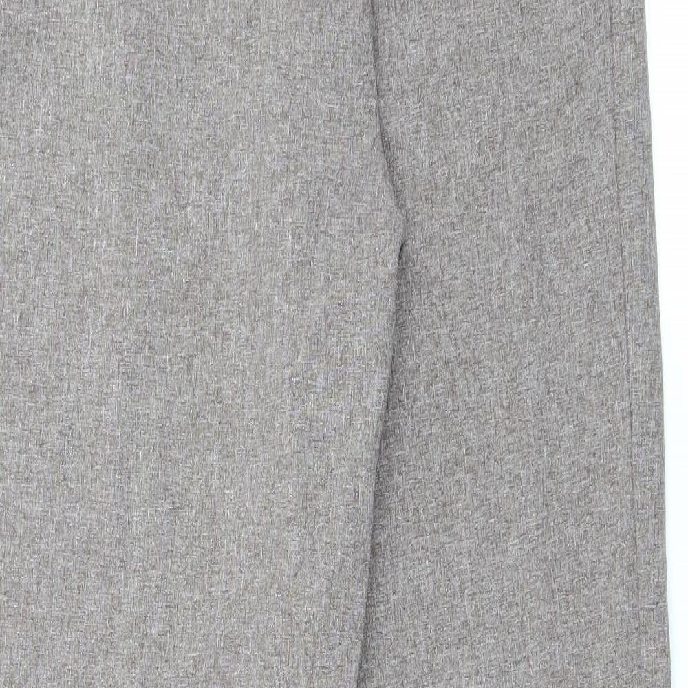 Womens UK Size 14 Emma Collection Regular Fit Carrot Brown Trousers