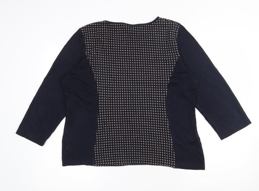 Womens UK Size 16 CC Blue Pullover Jumper