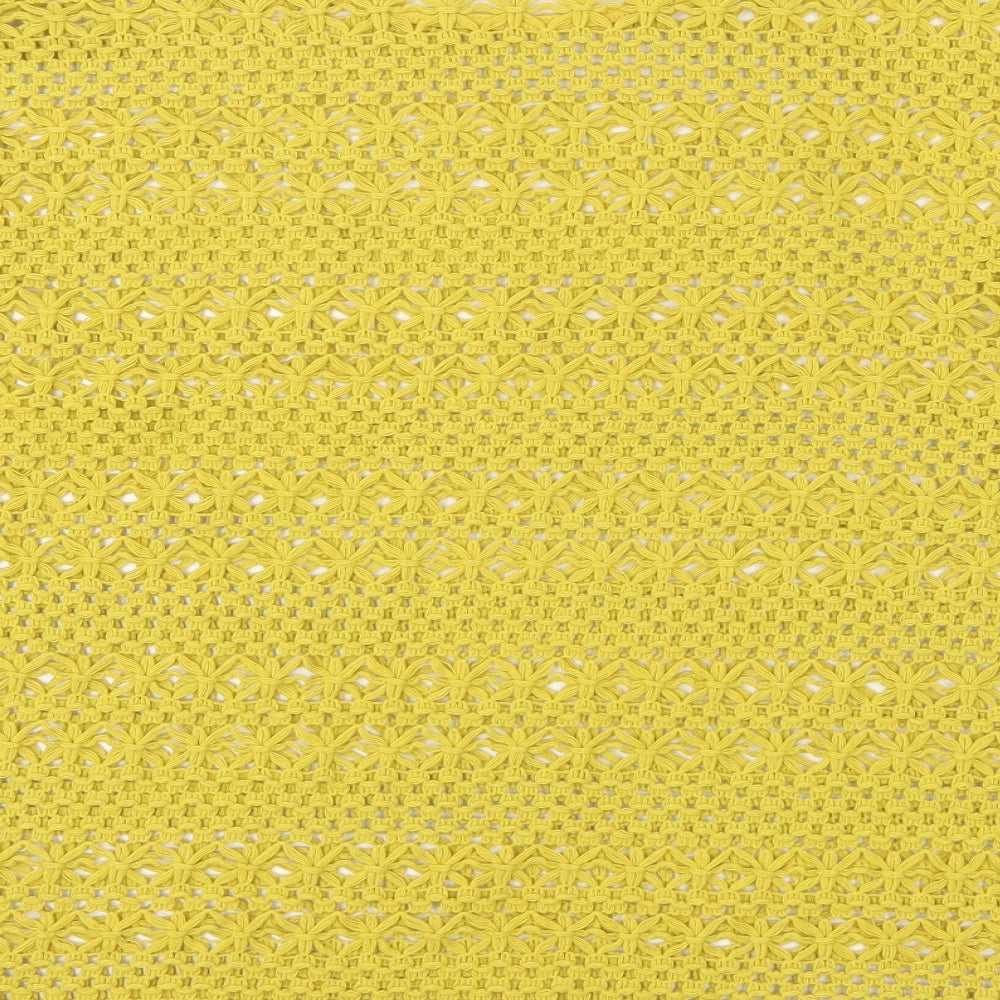 Womens UK Size 12 NEXT Yellow Shrug Jumper