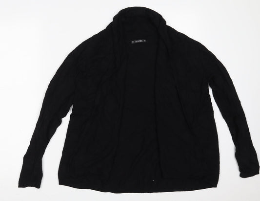 Womens UK Size M Dunnes Stores Black Wrap Jumper