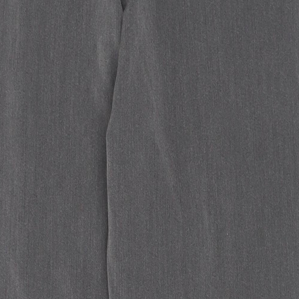 bonmar ch Womens Grey Polyester Trousers Size 12 L27 in Regular