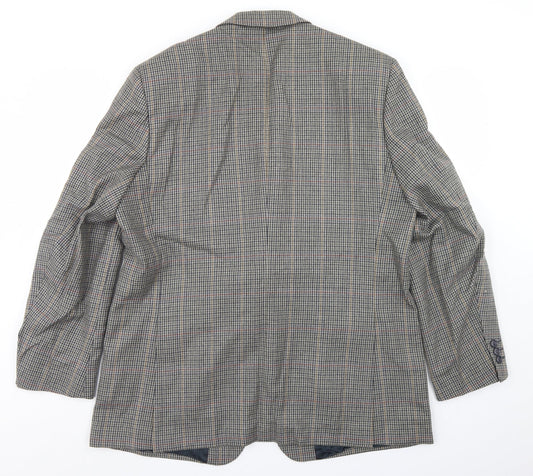 Mens UK Size 44 West Brook Regular Beige Suit Jacket