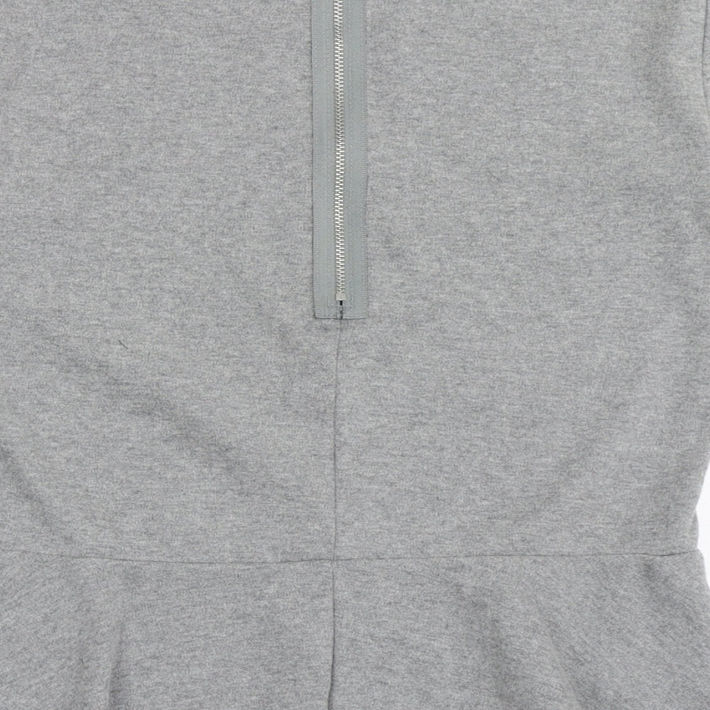 Womens UK Size S Gap Grey Basic T-Shirt