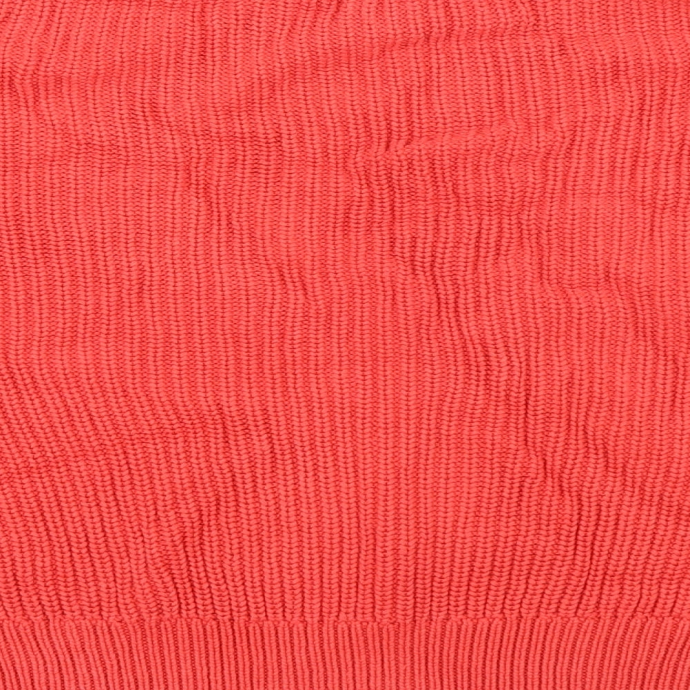 Womens UK Size M Marks and Spencer Red Pullover Jumper