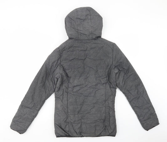 ellesse Womens Grey Puffer Jacket Jacket Size 8 Zip