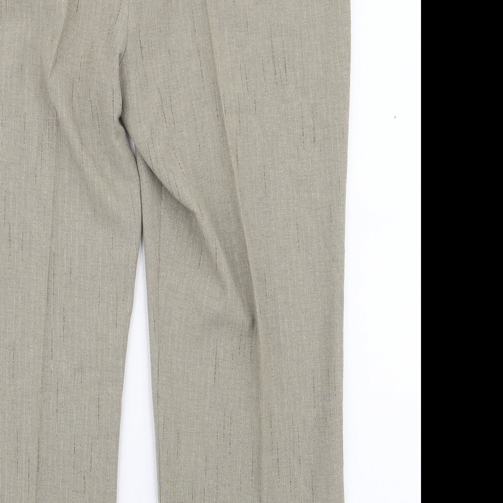 Womens UK Size 18 Alexara Regular Fit Green Trousers