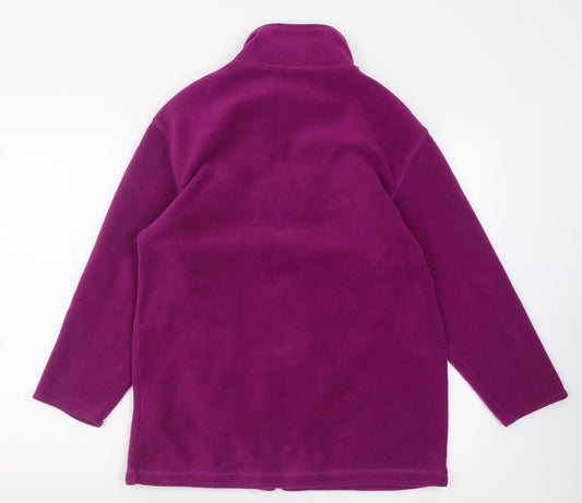 bonmarch Womens Purple Jacket Size S Zip