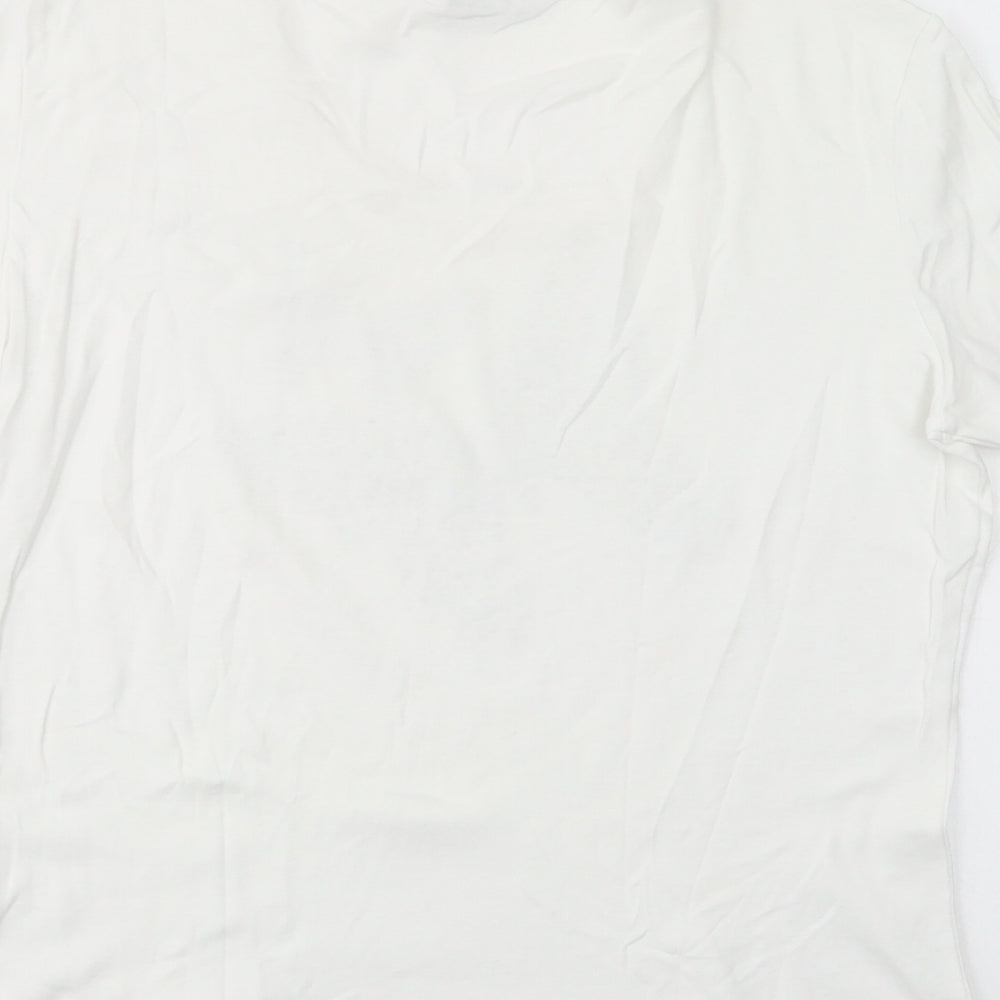 Womens UK Size 14 Gerry Weber White Basic T-Shirt